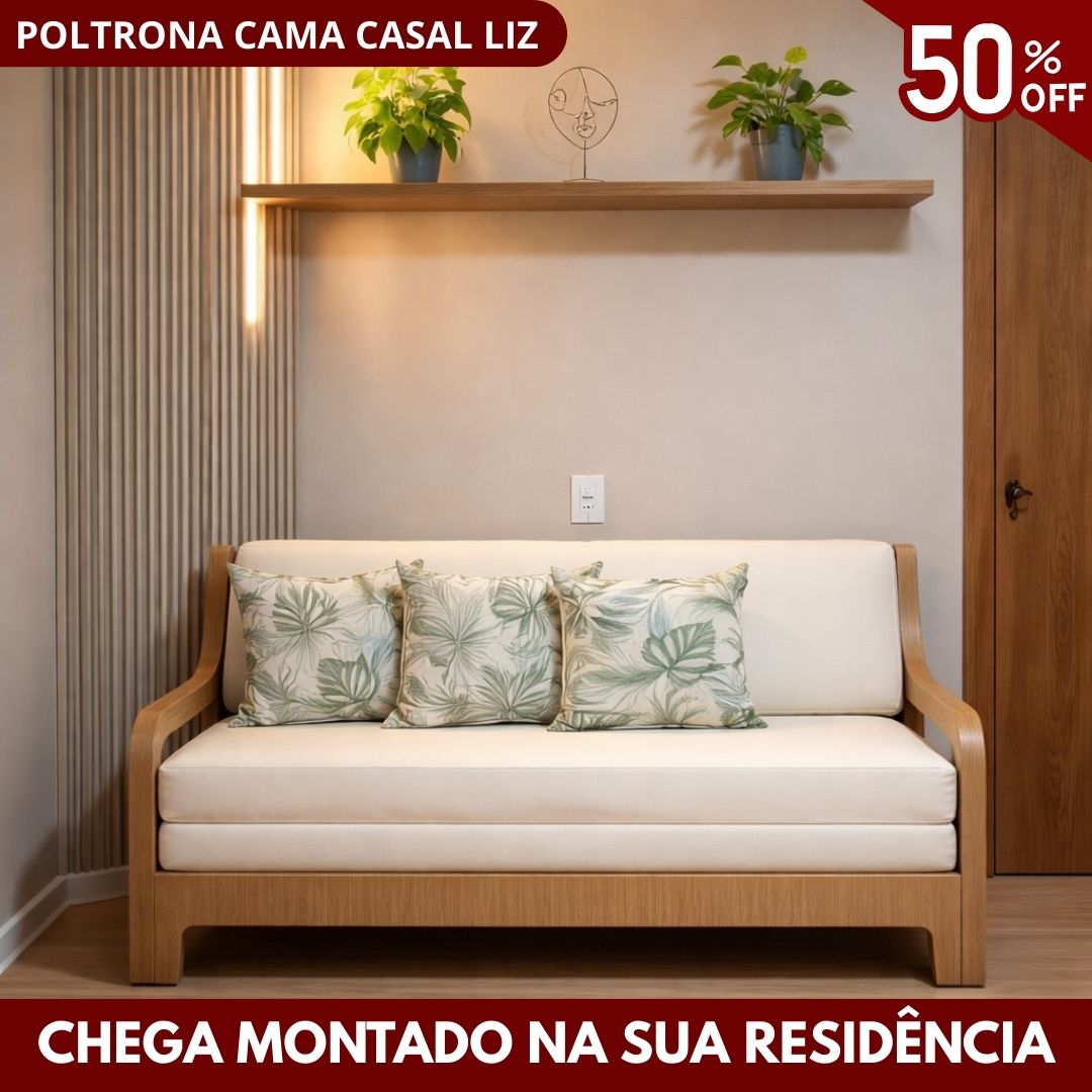 POLTRONA CAMA CASAL LIZ